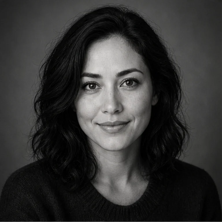Black & White portrait style preview