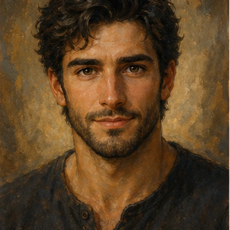 Painting portrait style preview